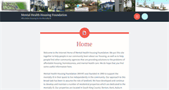 Desktop Screenshot of mhhousing.org