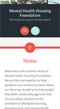 Mobile Screenshot of mhhousing.org