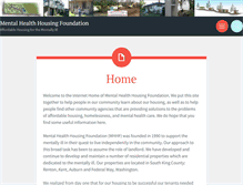 Tablet Screenshot of mhhousing.org